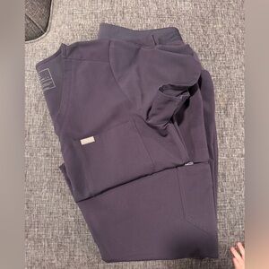 FIGS Dark Purple Scrub Set